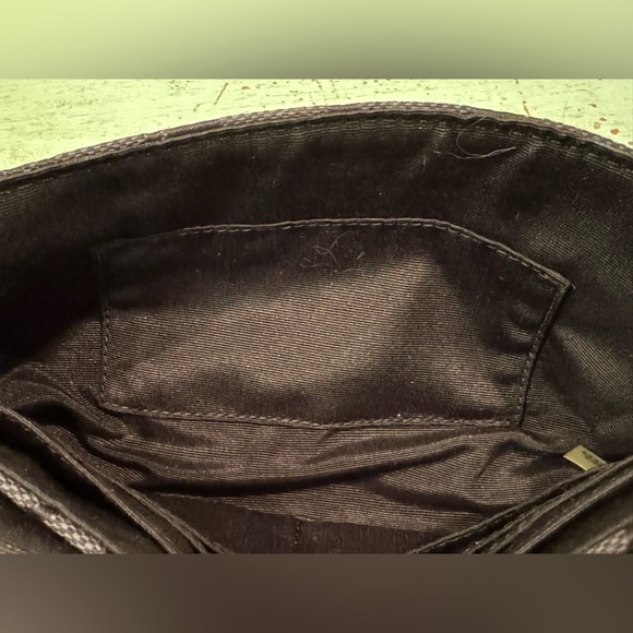 Coach Black Signature C Patent Leather Clutch Small Bag Handbag Tote Wristlet - Picture 11 of 11